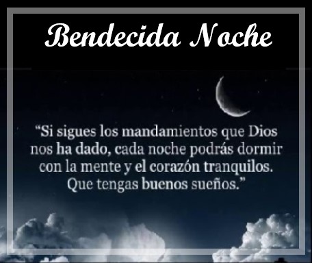 mejor noche Dios